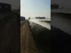 Camion à benne basculante de chenille