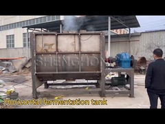 Cuve de fermentation horizontale