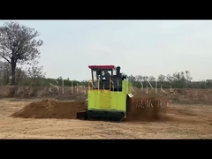 Camion à benne basculante de chenille