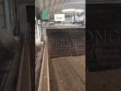 Compost Turner de plat à chaînes