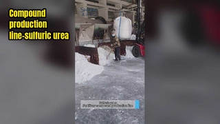 Ligne de production d'engrais composés-urée sulfurique