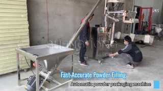Machine de remplissage de poudre JY-F1 pour farine, lait en poudre et aliments pour animaux