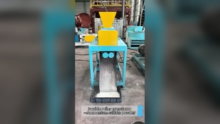 Machine de granulation d'engrais à double rouleau -