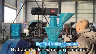 Granulateur à rouleaux hydraulique Granulateur d'engrais composé