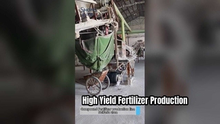 Ligne de production de tambour rotatif d’engrais composé3