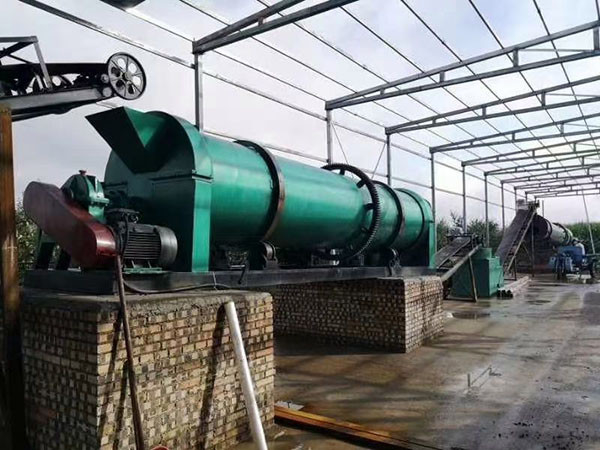 chaîne de production d'engrais organique de la poudre 220V pour des déchets d'engrais animal