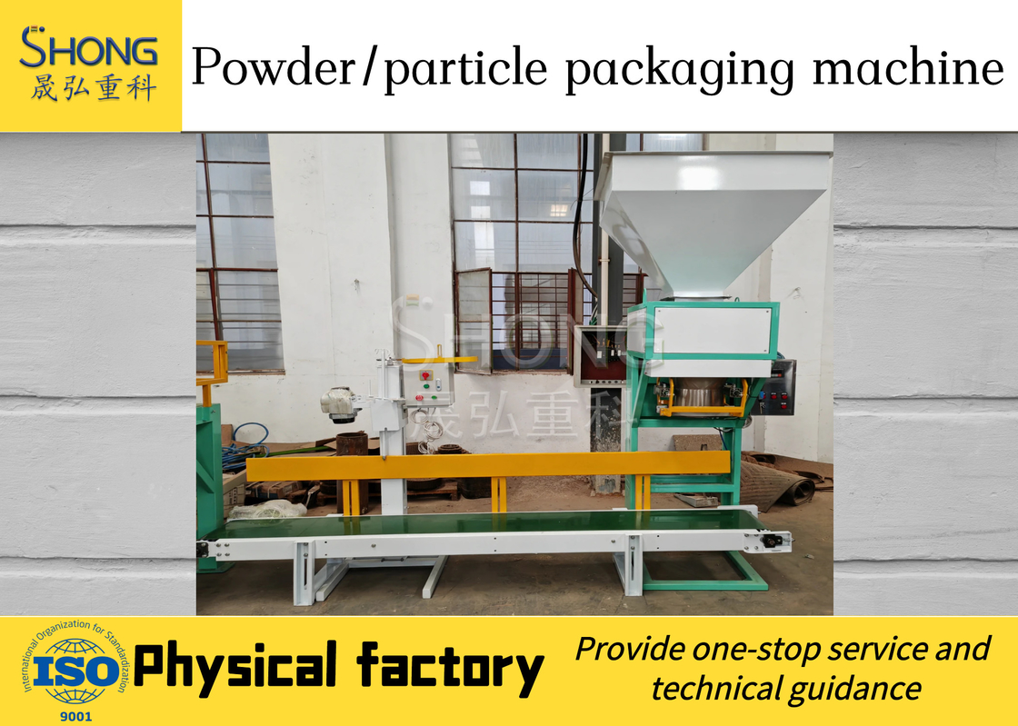 Type automatique acier inoxydable d'engrais de machine à ensacher de grande capacité double fait