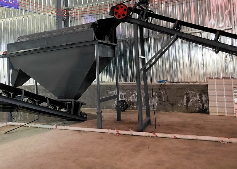 Chaîne de production d'engrais organique d'engrais de volaille 10t/H pour les déchets des animaux
