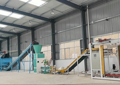 Système de fabrication d'engrais organiques de puissance égale pour la tension 380V/415V et la sortie maximale