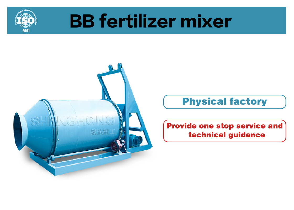 Nouveau granulateur professionnel 1-20T/h engrais BB ligne de production de mélange pour le mélange d'engrais