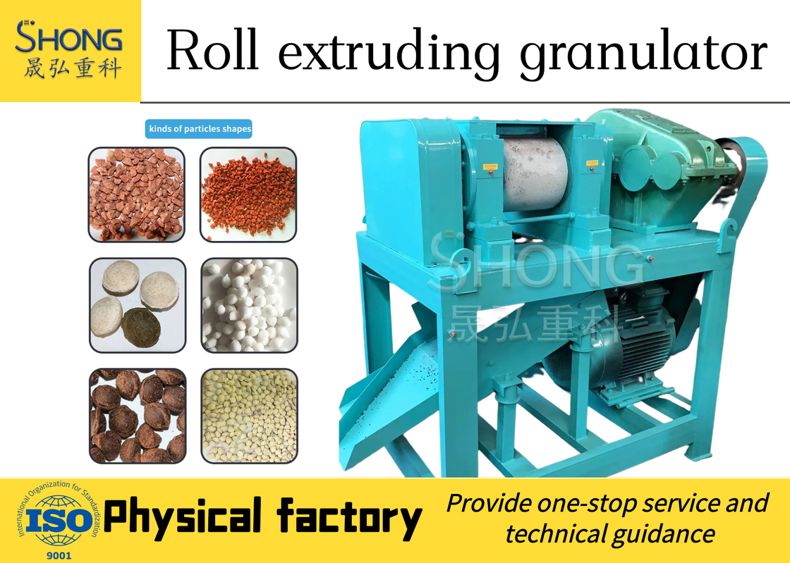 Ligne de production d'engrais à granulateur par extrusion en rouleau Pas besoin de séchage