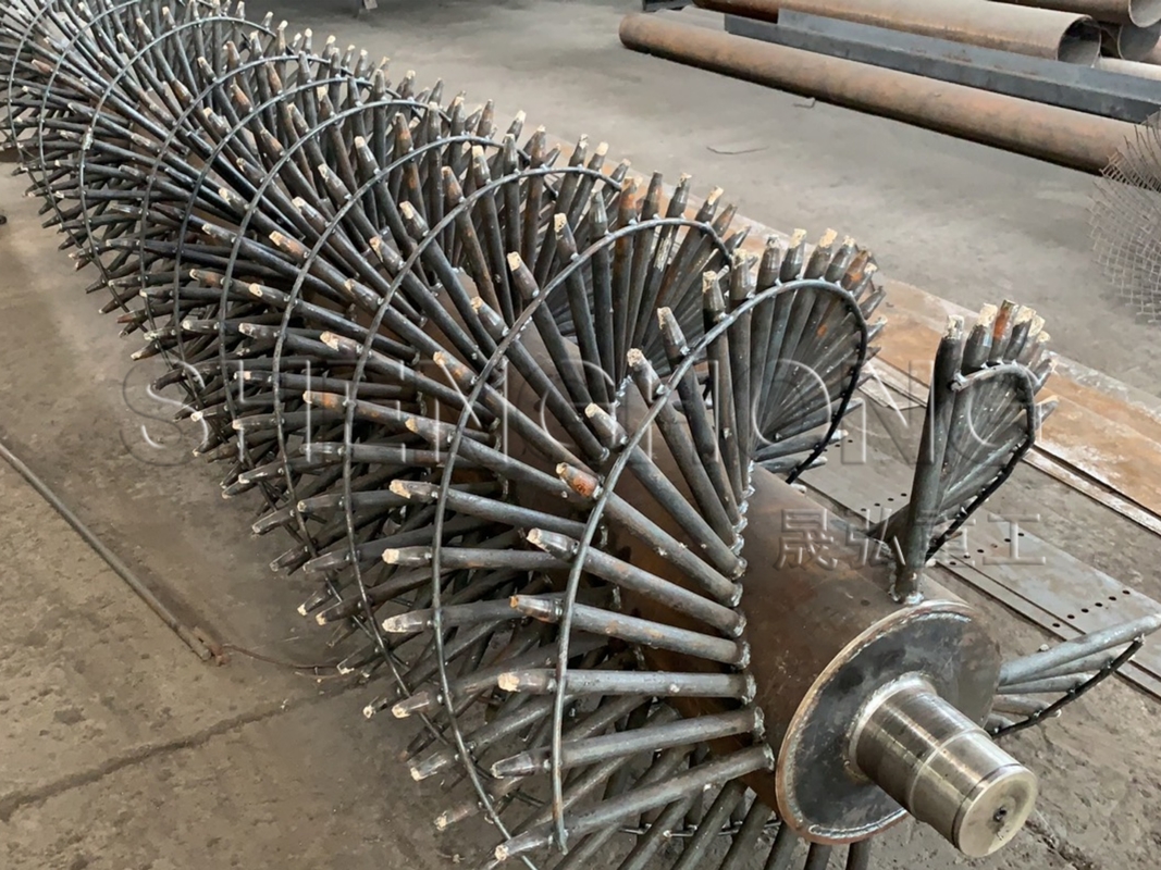 Ligne de production d'engrais organiques granulatrice de 3 tonnes/h 50 Hz 380 V