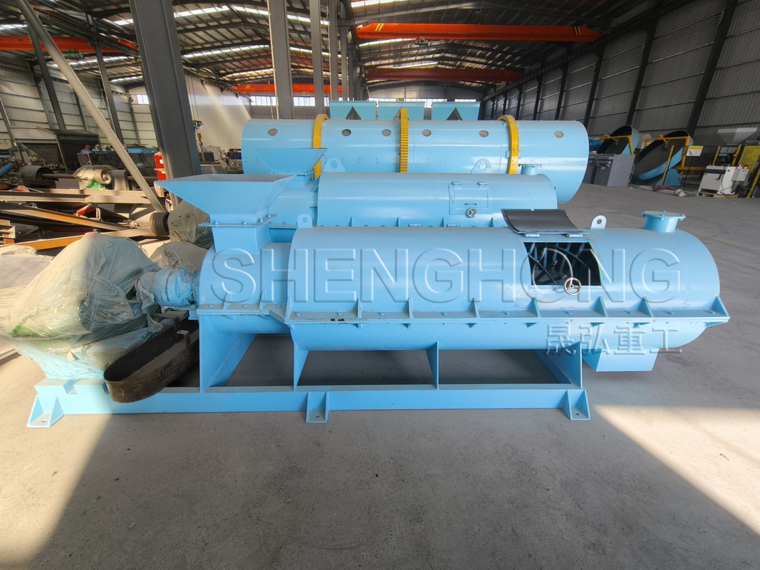 380v Granulateur d'engrais organiques Pellets d'engrais 2 t/h avec forme ronde