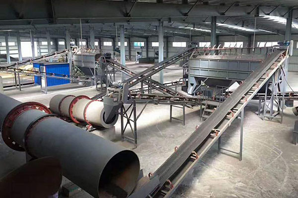 Ligne de production d'engrais organiques NPK personnalisée avec sortie et alimentation 380V/50 Hz
