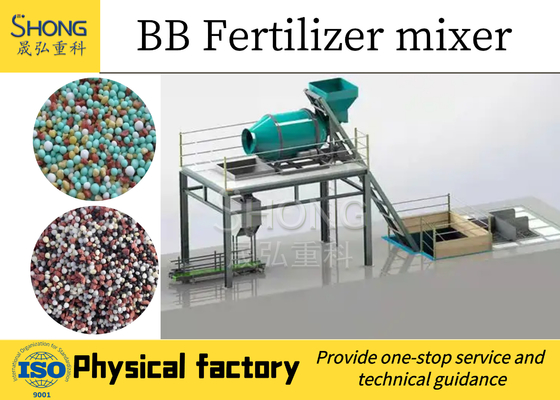 BB Granulateur de type machine de mélangeur d'engrais pour une meilleure distribution des nutriments