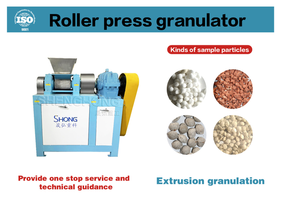 Granulateur à double rouleau pour la production d'engrais composés