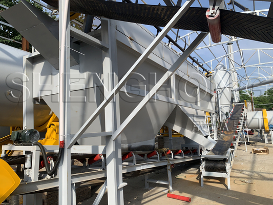 Ligne de production d'engrais organiques 1-20 T/H de capacité