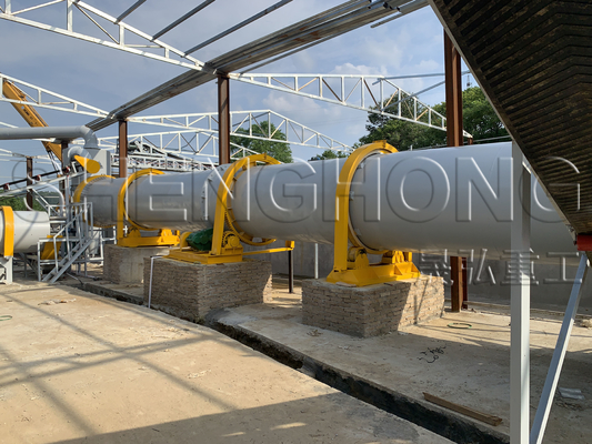 Granulateur de fertilisant organique pour fumier de vache 1-20T/H