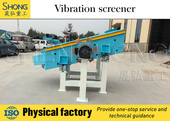 Équipement de dépistage vibratoire de grande capacité avec une production de 1 à 10 tonnes/heure et une garantie de 12 mois pour une classification efficace des matériaux