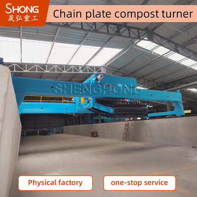 Équipement de compost de fermentation de 19,5 kW durable pour les applications municipales avec une profondeur de rainure de 1,68 m et un fonctionnement facile