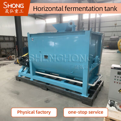 Tourneuse à rouleaux pour compostage des déchets organiques 4710*1700*2500 mm selon les exigences du client