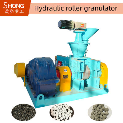 Machine à granuler les engrais composés NPK sous pression hydraulique avec une capacité de 1,5 tonne par heure pour les granulés oblats