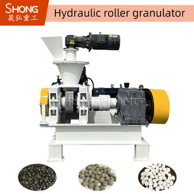 Granulateur à extrusion à rouleaux hydrauliques de la série SHZ avec taux de granulation de 95% pour le processus de granulation sèche et couleur personnalisable