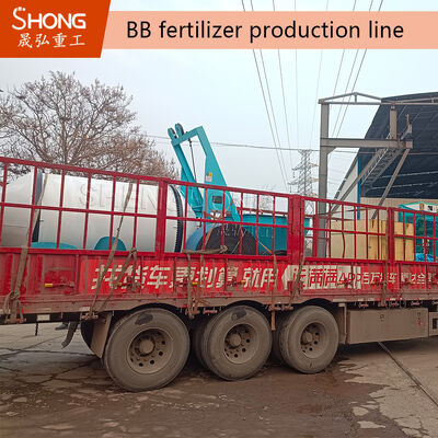 Usine de production d'engrais de mélange en vrac à haut rendement Ligne de traitement d'engrais composés NPK