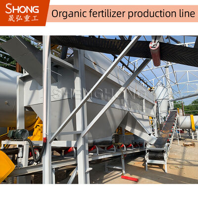 Compostez l'engrais organique rendant la chaîne de production complètement automatique