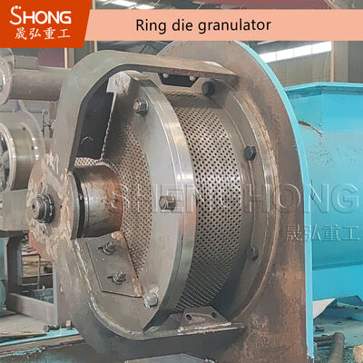 Granulateur d'engrais organiques à double moule avec une puissance de 30 kW et une capacité de 4-6 t/h pour une production efficace de granulés