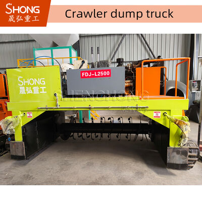 50 T/H Capacité du compost autopropulsé Windrow Turner pour les engrais organiques pour animaux ligne de production