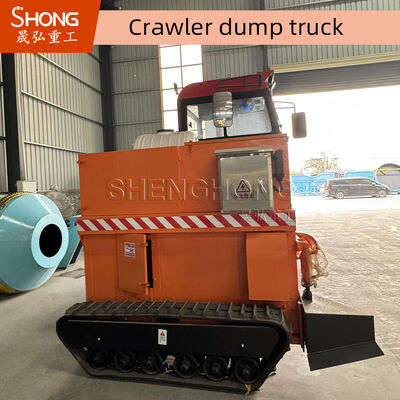 Équipement de compostage à fermentation hydraulique réglable pour le tournage du compost à haut rendement