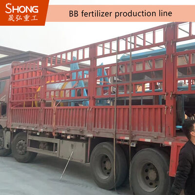 Ligne de production d'engrais BB contrôlée par PLC avec une capacité de 10 ‰ 30 t/h pour le mélange NPK sur mesure