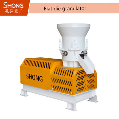 Machine à granuler à pression plate pour la production d'engrais organiques avec une capacité de 1 à 4 tonnes par heure et un taux de granulation ≥ 95%