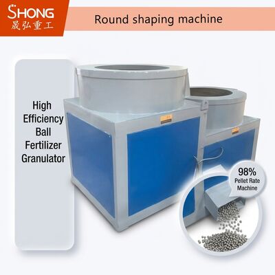 Machine de granulation et de façonnage pour granulés d'engrais en forme de boule avec un taux de pastillage de 98 % et un fonctionnement continu
