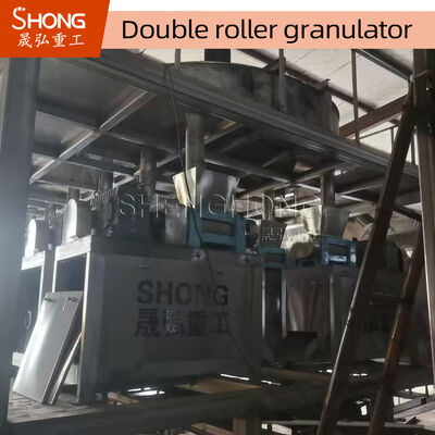 Granulateur d'engrais composé d'acier au carbone avec une capacité de 1 à 2 tonnes par heure pour la granulation sèche