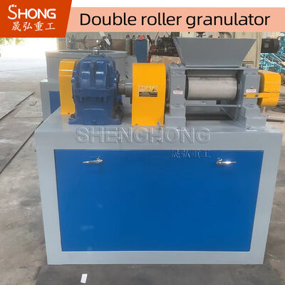 Granulateur personnalisé à double rouleau 18,5 kW pour granulés d'engrais composés de 2,5 à 20 mm