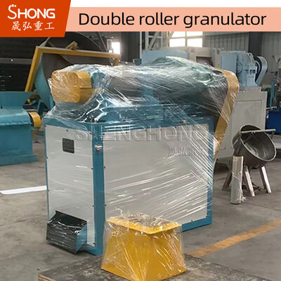 Granulateur d'engrais composé à double rouleau pressé en acier au carbone de 3 Tph avec une puissance de 22 kW