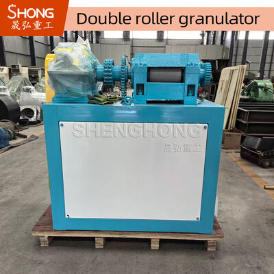 Granulateur à double rouleau au sulfate d'ammonium - acier au carbone, capacité 1-4 t/h, granulation à température ambiante