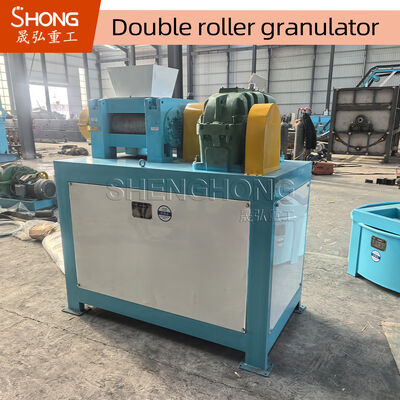 Granulateur à fertilisants chimiques secs 2,5 t/h Capacité 18,5 kW Puissance Granulateur à double rouleau à extrusion sans technologie de séchage