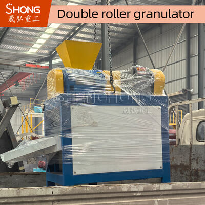 Granulateur à double rouleau de 1 à 2 tonnes/h pour un entretien facile et des granulés ovaux