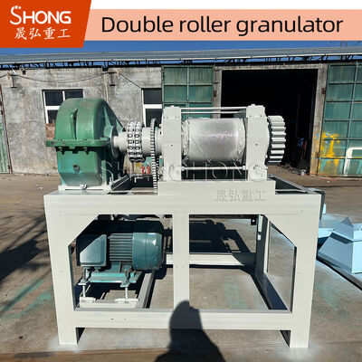 Granulateur d'extrusion à double rouleau pour engrais avec technologie de granulation sèche d'une capacité de 1 à 4 t/h et certification ISO SGS BV