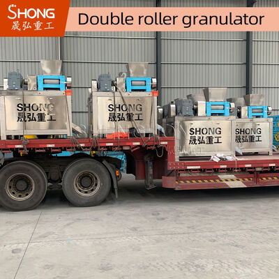 Machine de granulation d'engrais composé en acier au carbone avec une capacité de 1 tonne et une puissance de 15KW