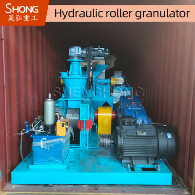 Granulateur à extrusion à rouleaux hydrauliques avec vitesse réglable et procédé de granulation à sec pour des granulés de 2 à 10 mm