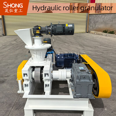 Granulateur hydraulique à rouleaux à pression lourde avec taux de granulation de 95%, capacité de 1 à 20 tonnes/heure et tension personnalisée de 380 V