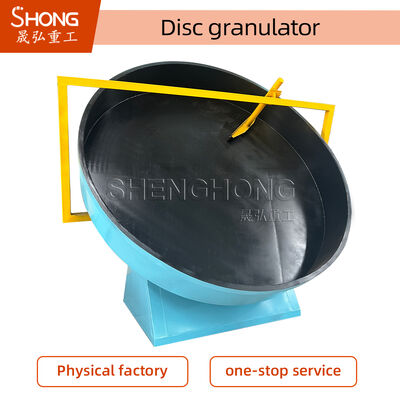 Taux de granulation élevé ≥95% Granulateur à disques avec conception de base solide Pas besoin de boulon d'ancrage pour un fonctionnement fluide