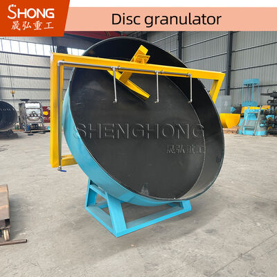 Machine de granulation d'engrais en acier au carbone 380V avec un taux de granulation de 93% pour une granulation efficace sur plateau