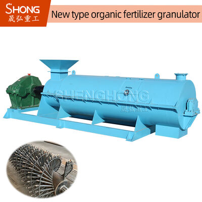 Granulateur d'engrais organiques 380V avec une capacité de 3-5 tonnes/heure pour matériaux à 20%-40% d'humidité