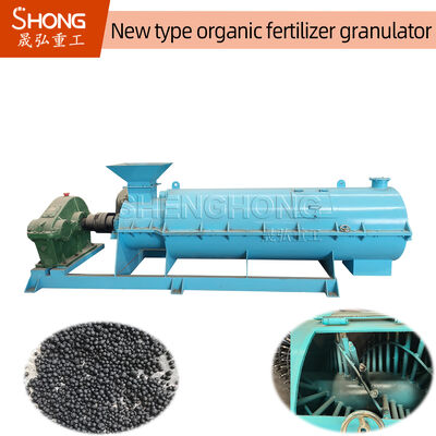 Granulateur d'engrais organique pour granulés sphériques avec 100% de contenu organique et granulation à 20%-40% d'humidité