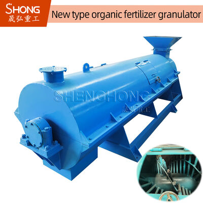 Granulateur d'engrais organiques en acier au carbone avec un taux de granulation de 95 % et une tension de 380 V pour une production d'engrais efficace